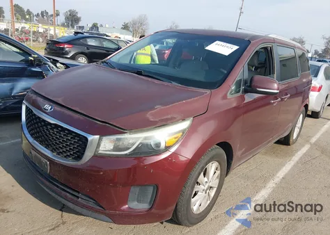 2015 Kia Sedona Lx from USA, damaged, VIN KNDMB5C17F6068363